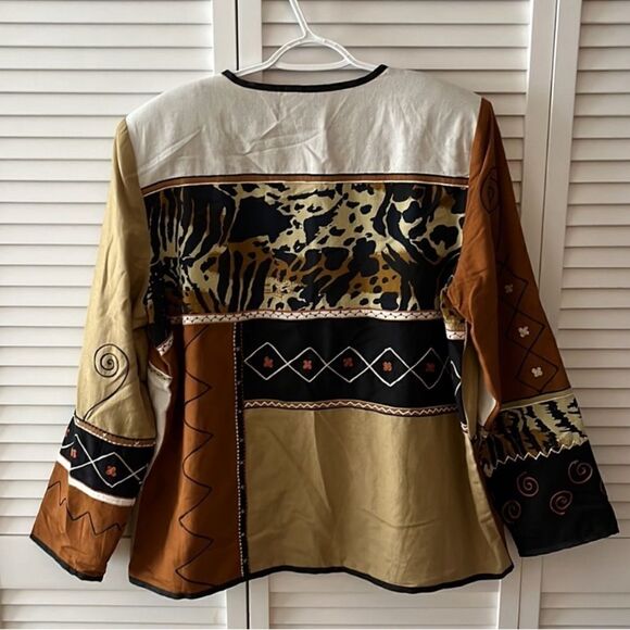 Indigo Moon Vintage Patchwork Jacket - Picture 4 of 4